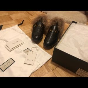 Gucci Jordaan Leather Loather Sz 7.5